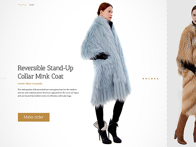 helen yarmak fur coat creative design fntwru freelance prototype site web webdesign