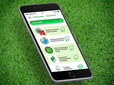 ecolabel guide behance creative design ecology freelance mobile mobile app portfolio studio ux ui