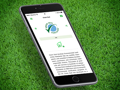 ecolabel guide behance creative design ecology freelance mobile mobile app portfolio studio ux ui