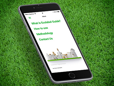 ecolabel guide behance creative design ecology freelance mobile mobile app portfolio studio ux ui