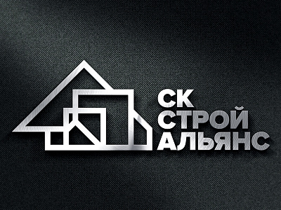 construction company behance creative design freelance identity logo logotype portfolio russia studio typography ux ui