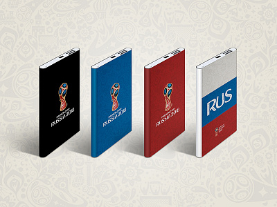 powerbank packaging for Fifa2018