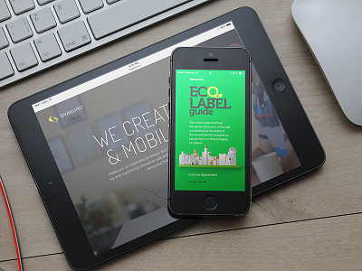 ecolable guide behance creative design ecology freelance mobile mobile app portfolio studio ux ui