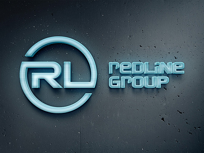 Redline Logo agency behance creative design digital fntw fontan freelance identity logo logotype portfolio russia studio typography