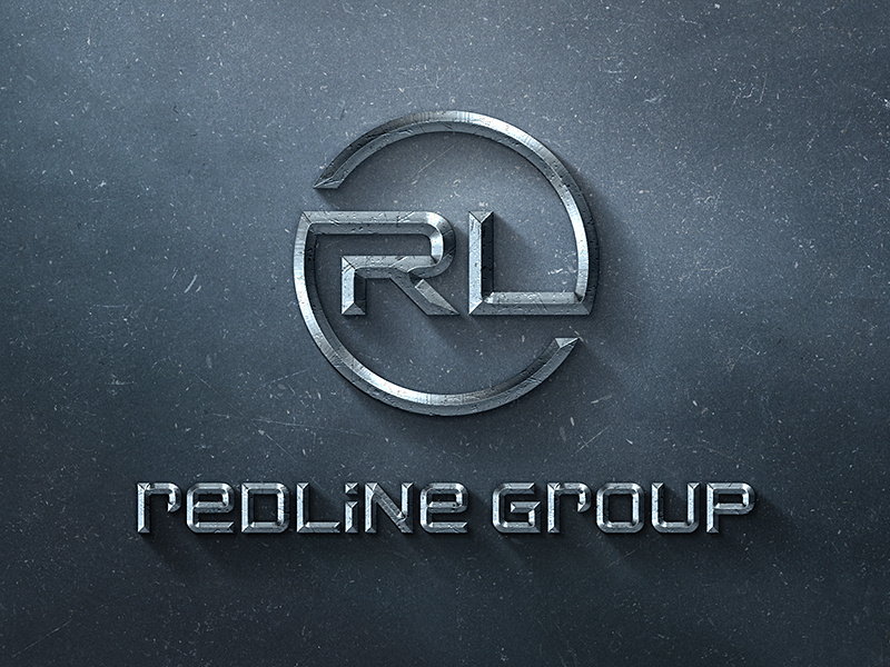 Redline Logo typography identity agency logotype fontan digital logo russia behance studio fntw creative portfolio freelance design