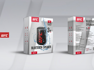 product box mockup ufc 03 behance creative design fntw fontan freelance portfolio russia studio ufc