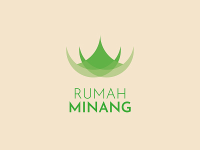 Rumah Minang - Logo Design adat branding culture design graphic design indonesia logo minang minangkabau