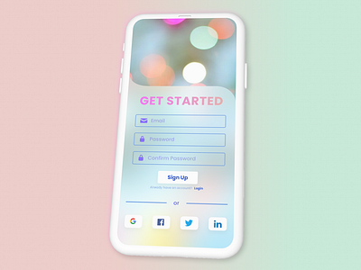 Sign Up (Daily UI - 001)