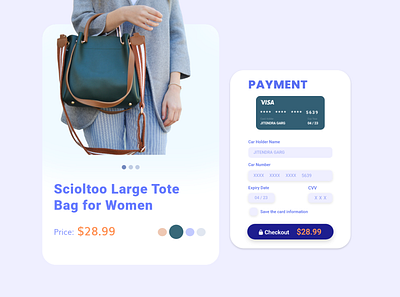 Credit Card Checkout (Daily UI 002) dailyuichallenge design ui