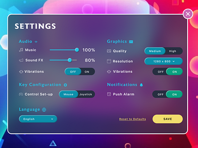 Settings Page (Daily UI - 007)