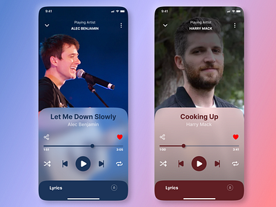 Music Player App (Daily UI - 009)