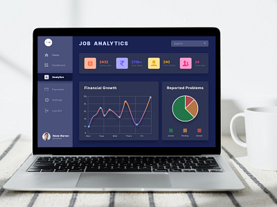 Analytics Charts (Daily UI - 018)