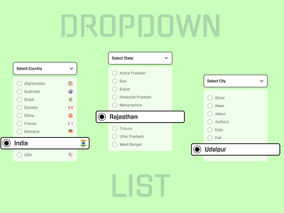 Dropdown (Daily UI - 027)