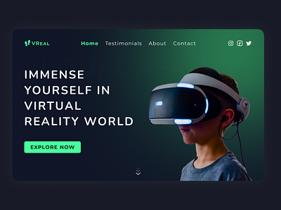 Virtual Reality (Daily UI - 073)