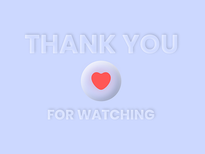 Thank you (Daily UI - 077)