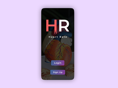 Splash Screen (Daily UI - 093) app dailyui dailyuichallenge design figma heart ios mobile rate screen splash ui