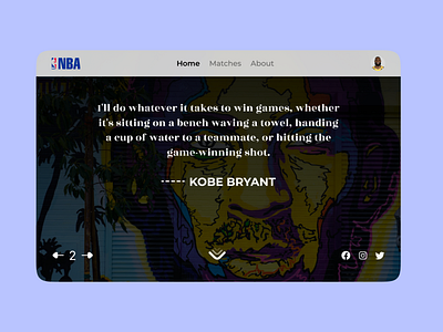 Sports Landing Page (Daily UI - 100)