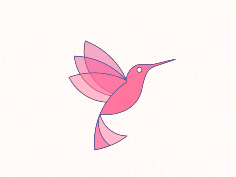 Day 11 - Humming Bird bird golden ratio icon illustration logo principle sketch