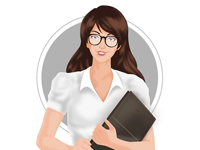 Virtual Assistant after effects animation assistant business character design digital illustration lady professional virtual woman
