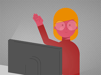 WIP animation business graphic motion wip woman