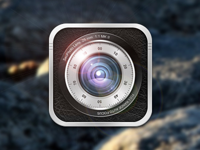 SecPhoto App Icon app camera design icon mobile photo safe secphoto security