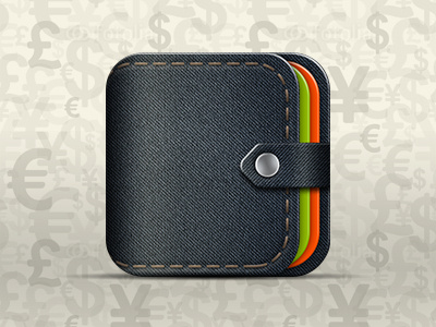 Where's My Money? app design icon iphone money wallet where