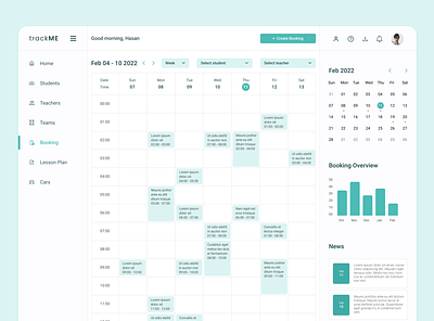 Course booking calendar app design graphic design illustration ui ux