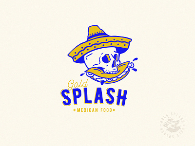 Vintage Logo for a Mexican Restaurant branding business design fast food food graphic design illustration logo logo food logotype mexican photoshop typography vector vintage logo