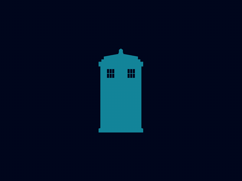 Doctor Who Poster Illustration teaser doctor who minimal space