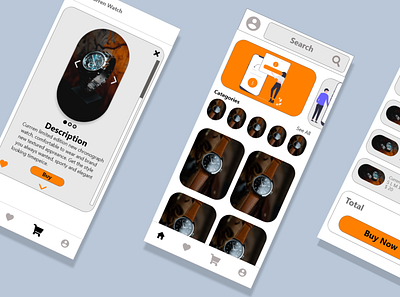 E-commerce Mobile App Design android development app design ui ux case study