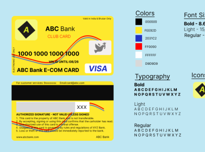 Bank Card Design