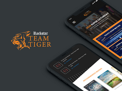 UI Design for Team Tiger application graphic design product ux