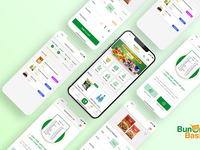 BunonBasket Apps UI/ UX Design