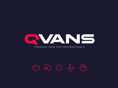 QVans | Visual Identity brand design branding design design studio graphic design logo
