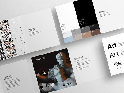 Artemis | Logo Guidelines brand design branding design design studio graphic design guidelines logo visual identity