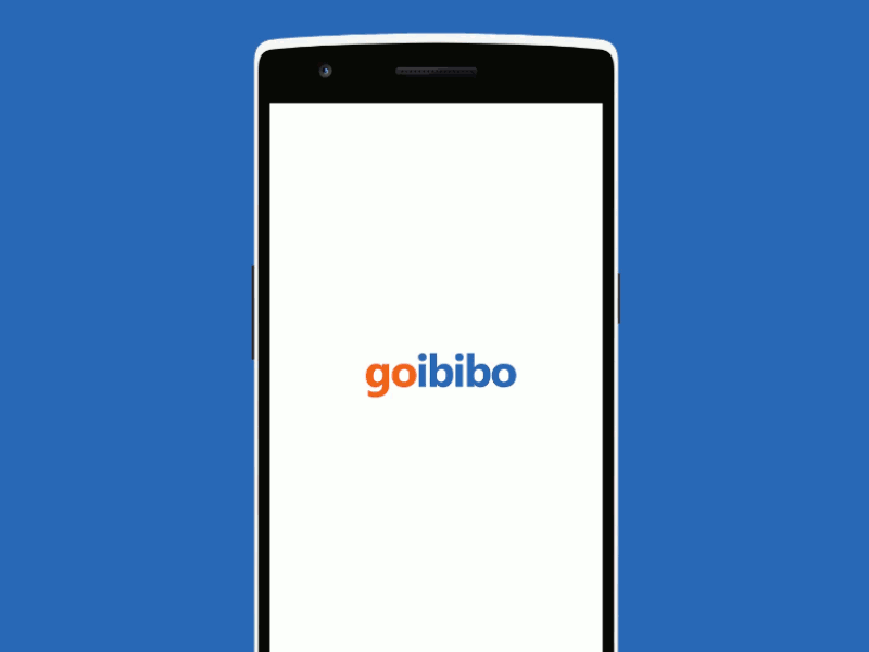 GoIbibo Redesign - OnBoarding [WIP] animation gif material design mobile onboarding travel ui ux