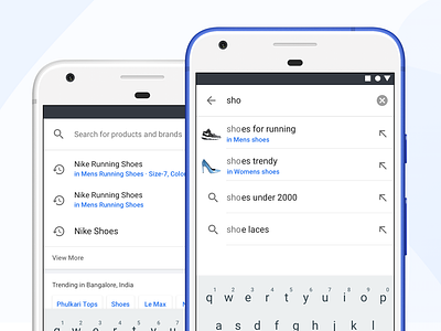 Search Suggestions - Autosuggest autosuggest ecommerce flipkart material design mobile search search box shopping ui ux