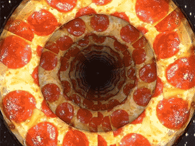 Pizza Pipe animation gif loop pizza