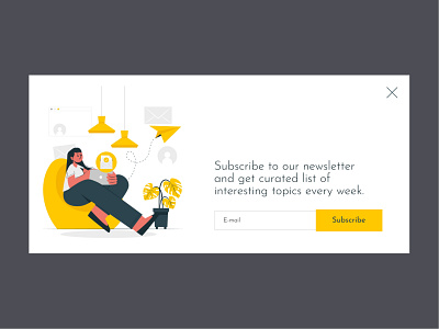 Daily UI #026 – Subscribe