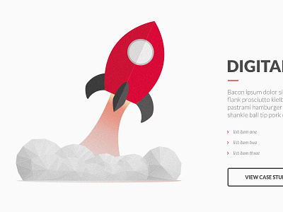 Rockin the rocket illustration internets rocket web design