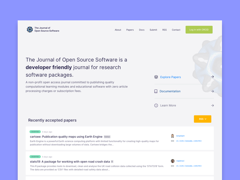 Journal of Open Source Science open source science ui ux