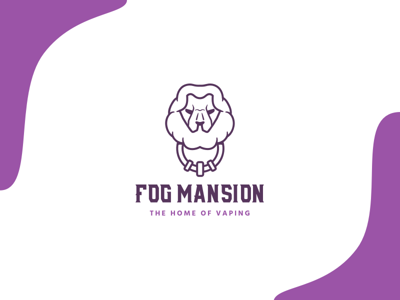 FogMansion brand lion logo vape