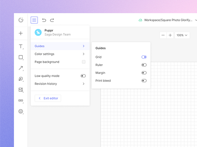 Grids, Rulers, Margins & much more