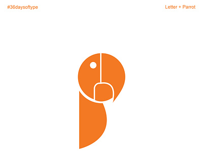 Letter P branding design flat graphic design illustration illustrator logo minimal typography vector