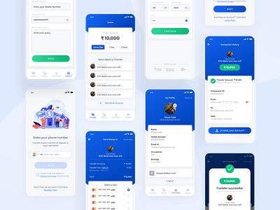 InstaPay - Payment Application apps design design app fintech app mobile app design mobile app development mobile apps payment app ui ux