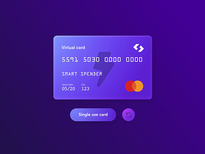 Spendesk New Virtual Cards 3d animation after effect branding design fake 3d identity plastic card product design spendesk virtual card