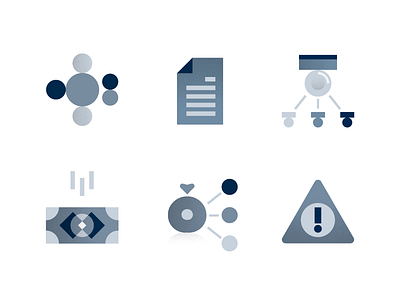 icon set for Colony.io part 2 black and white block blockchain charts corporate data finance finances grey icons illustration money organization payments security smart contract stars talent