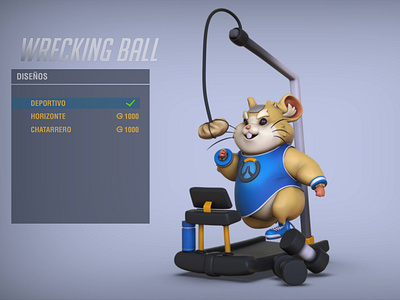 Hammond Overwatch skin design