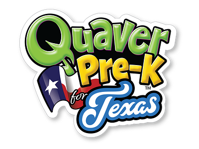 Sticker/Label for Quaver Pre-K mailing/promotion