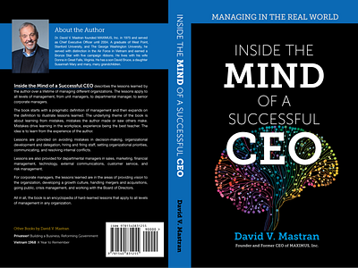 Book Cover Design - Inside the Mind of a Successful CEO book cover design